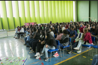 Imagem da notícia Palestra em comemoração ao mês da Mulher foi realizada para estudantes de Chapadão do Sul